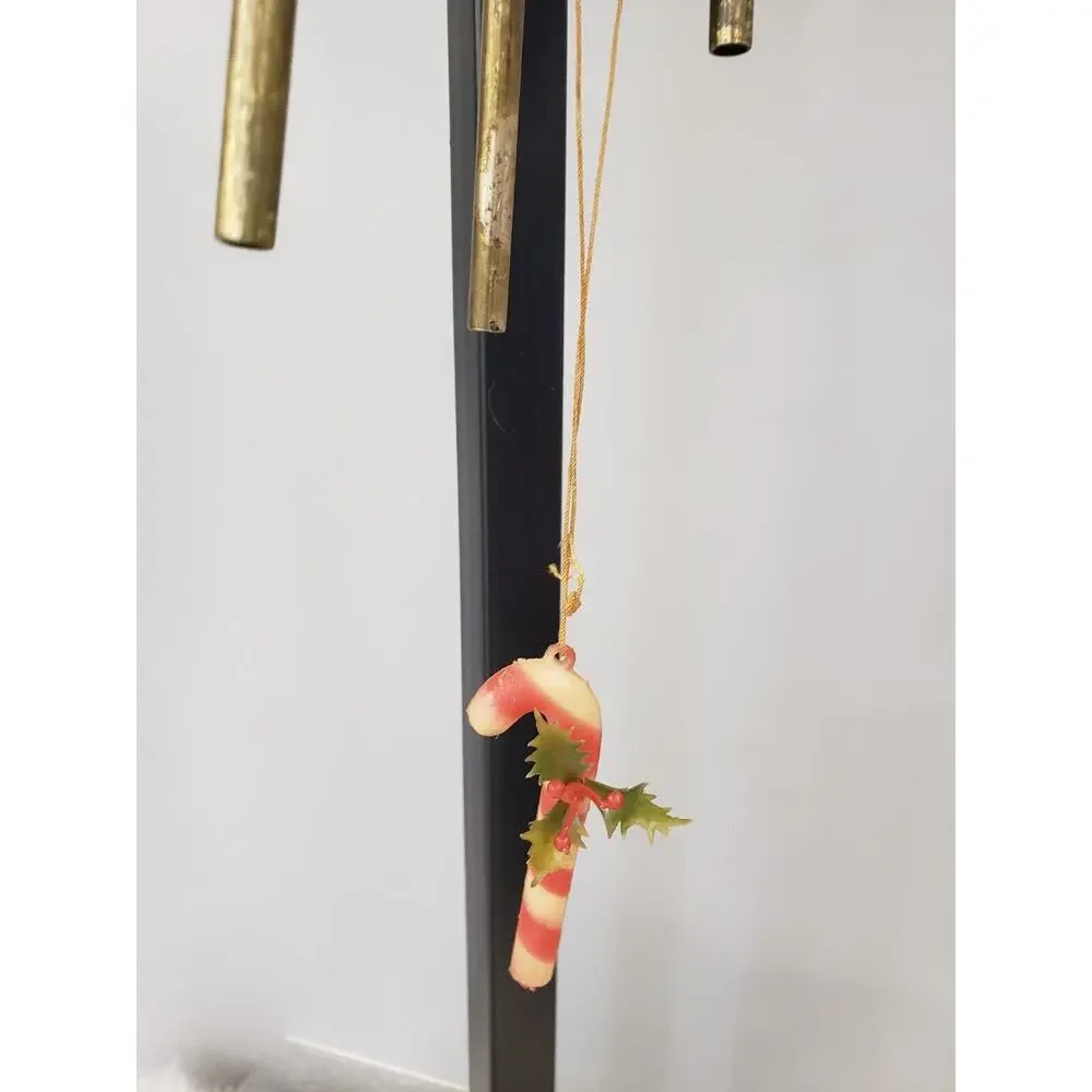 Vintage 1975 Emson Santas Workshop Wind Door Chime Plastic Kitschy Mod 70s Decor